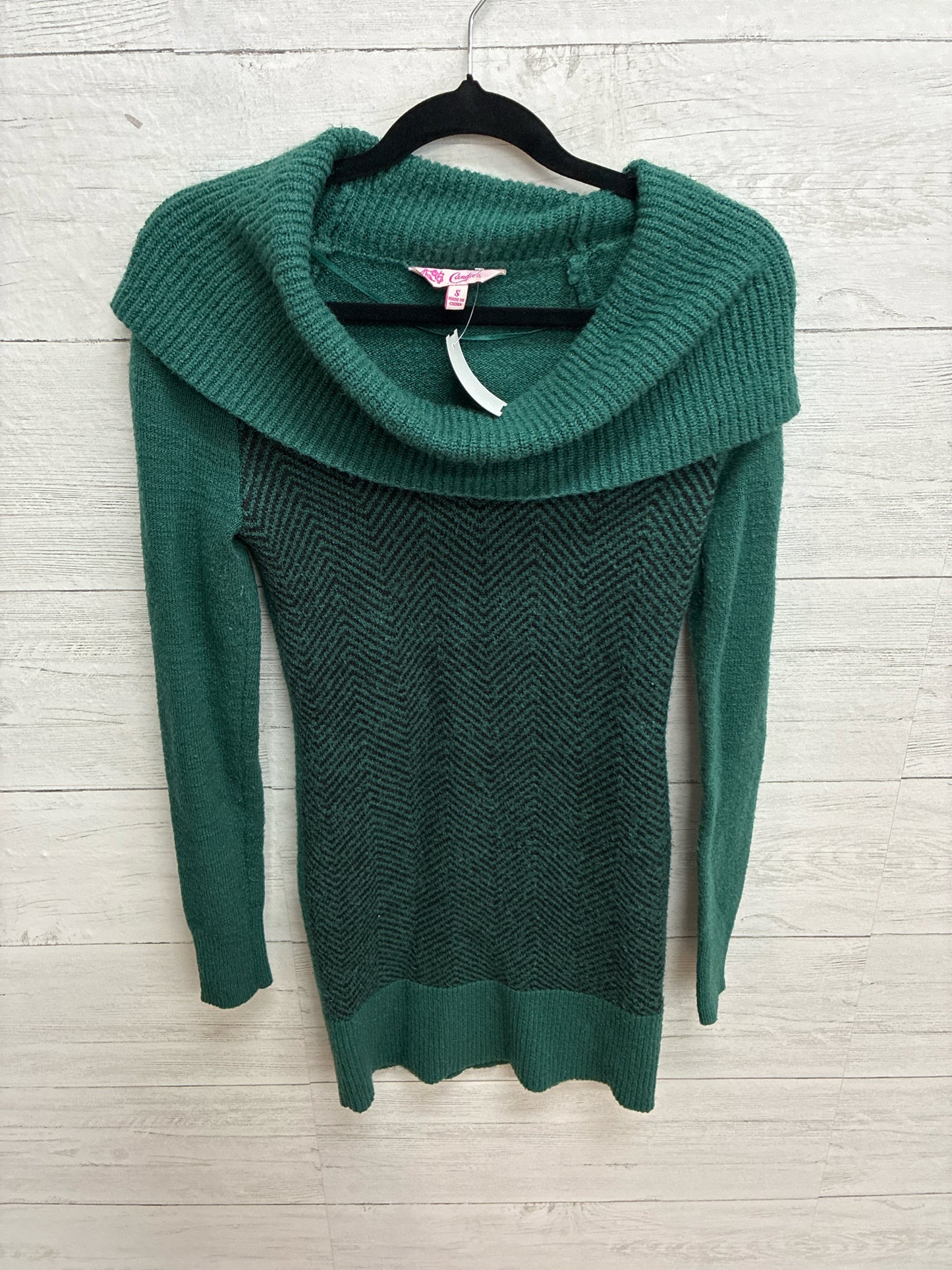 Size S Candies Green Sweater Dress