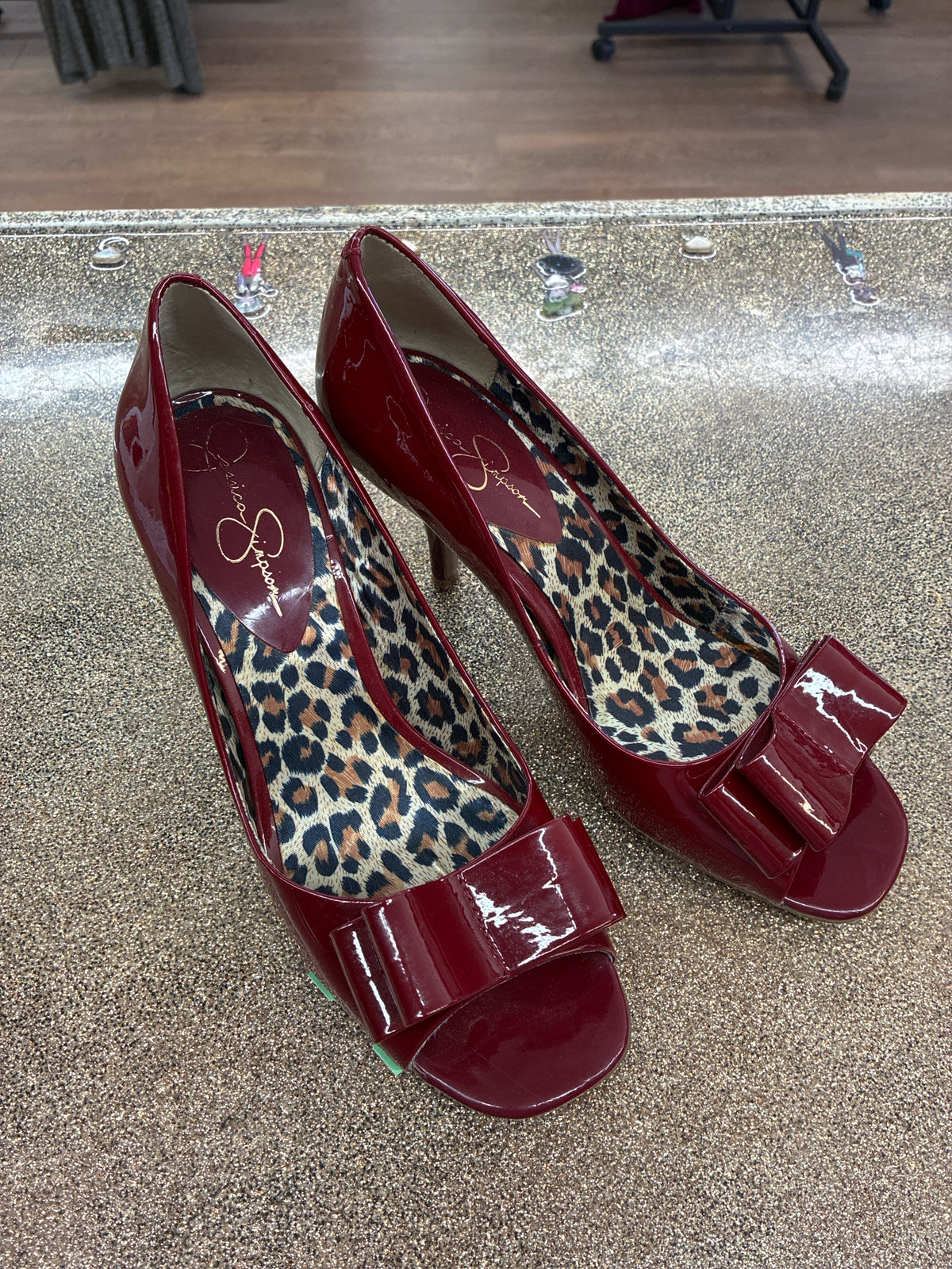 7.5 Jessica Simpson Red Womens Shoe