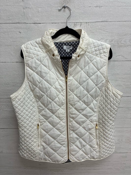 Size XL P crown & ivy White Womens Vest