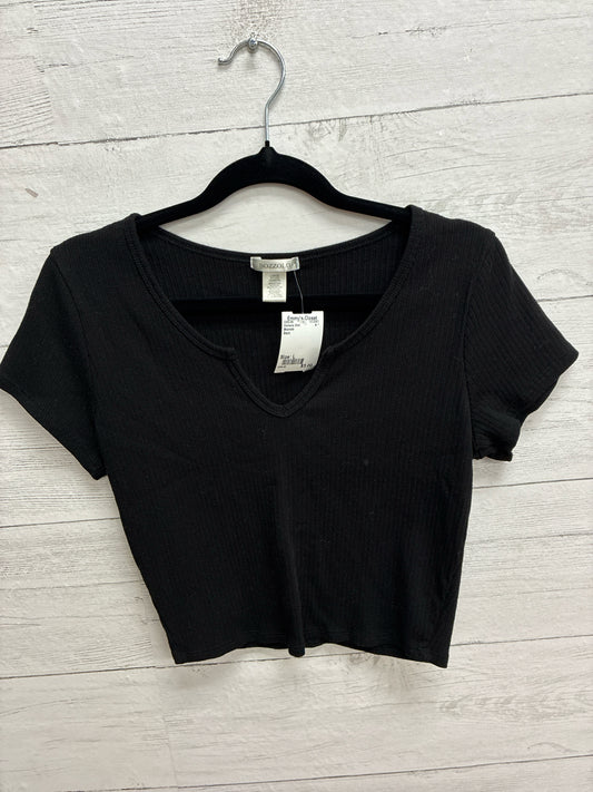 Size L Bozzolo Black Womens Shirt