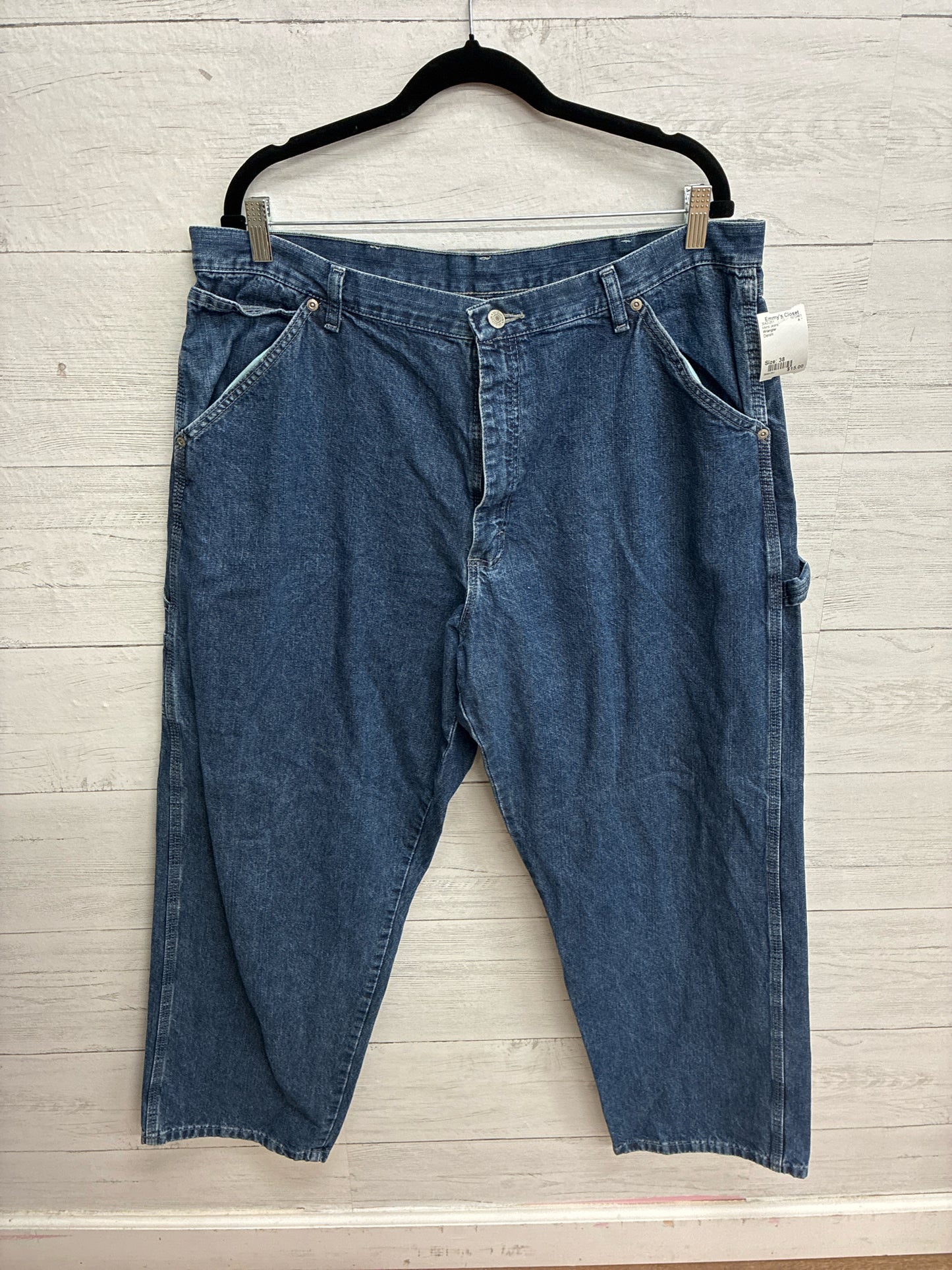 Size 38 Wrangler Denim Mens Jeans