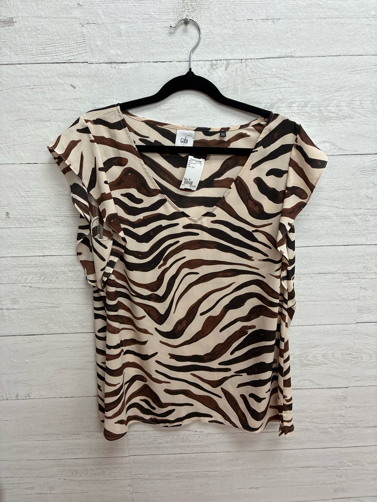 Size M Cabi Brown Womens Shirt