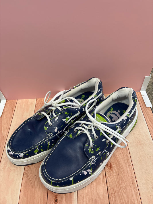8 Red Blue/Green Womens Shoe
