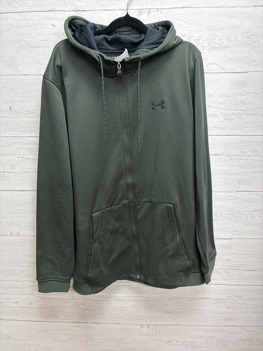 Size XXL UNDER ARMOR Green Mens Sweatshirt