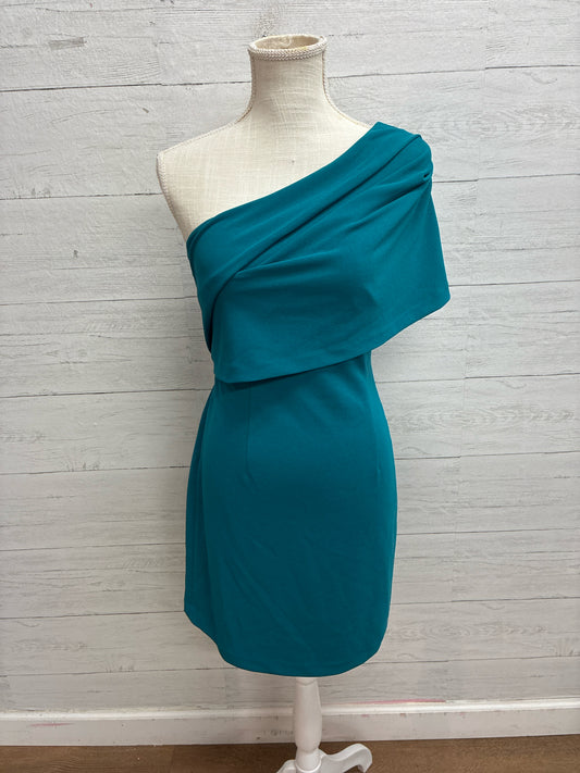 Size 8 trina turk Teal GOWN