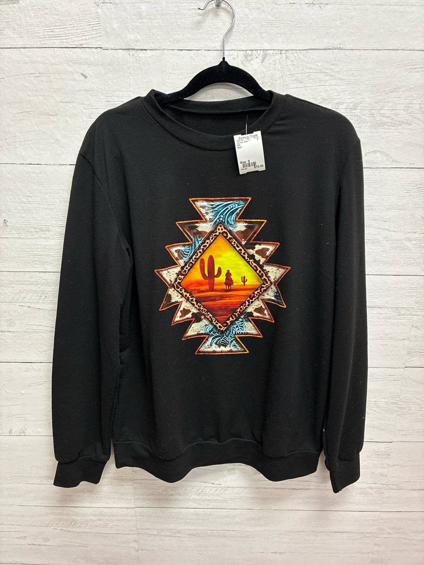 Size S N/A Black Womens Shirt