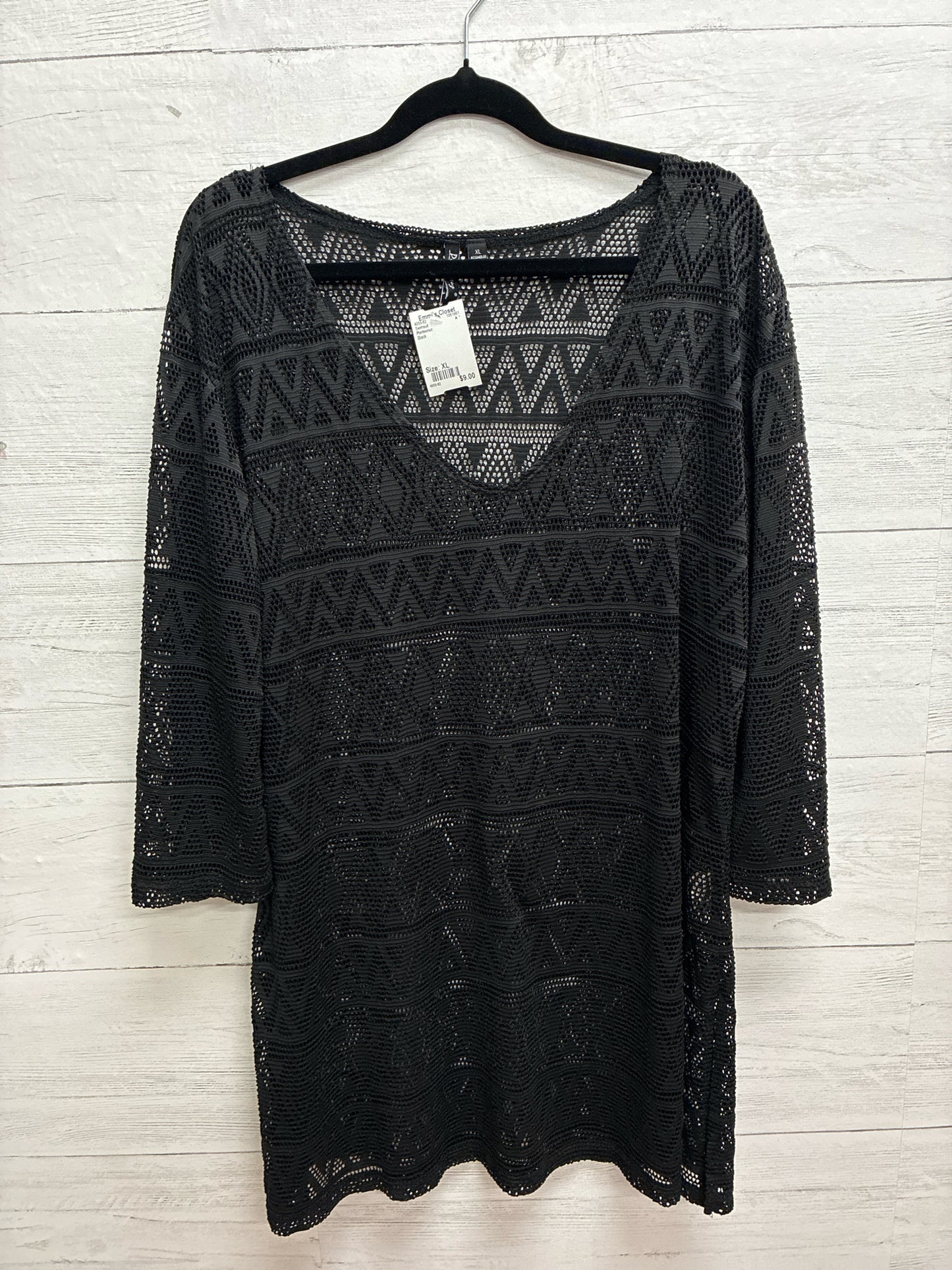 Size XL Portocruz Black Swimsuit