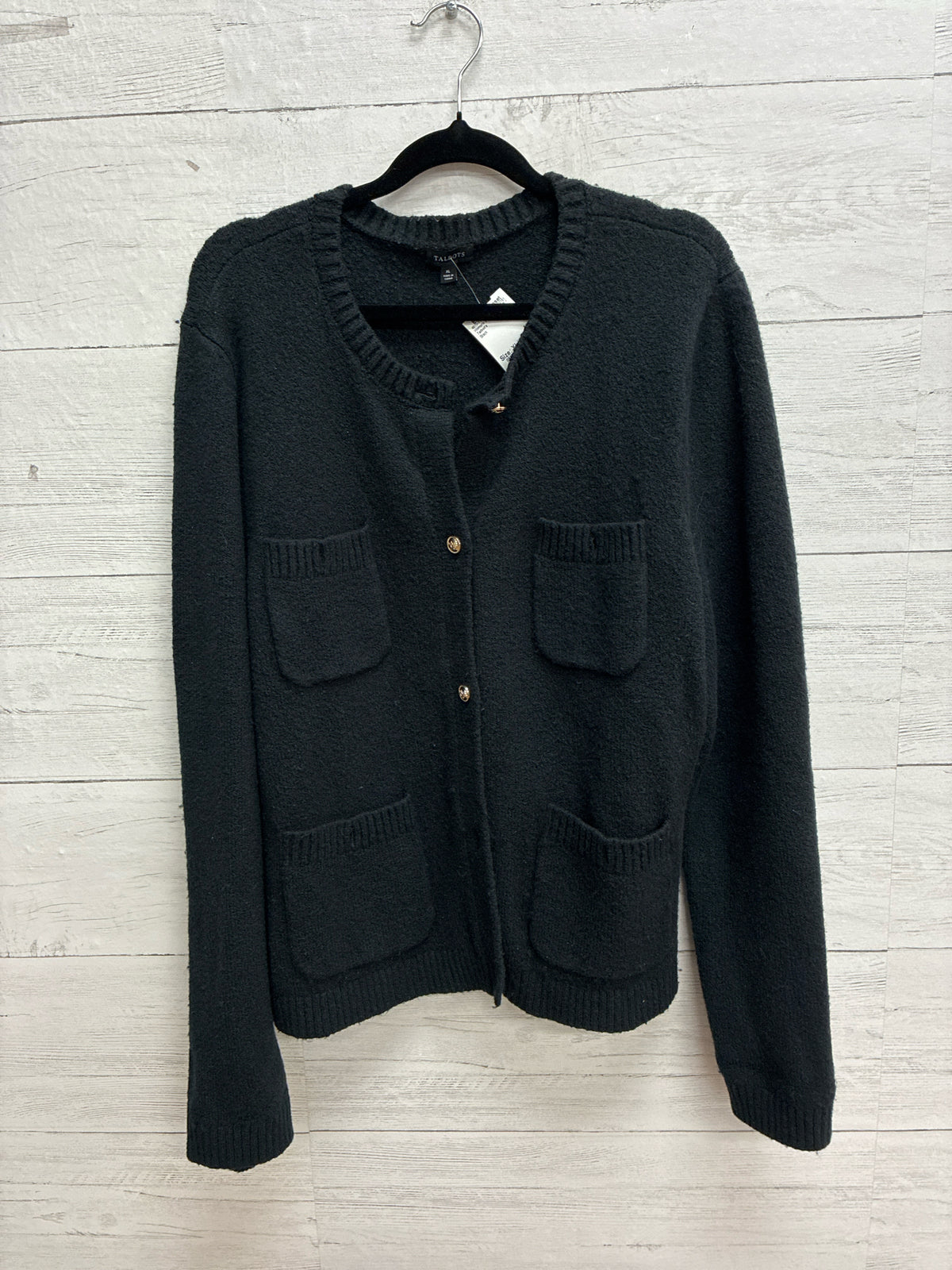 Size XL Talbot's Black Womens Sweater