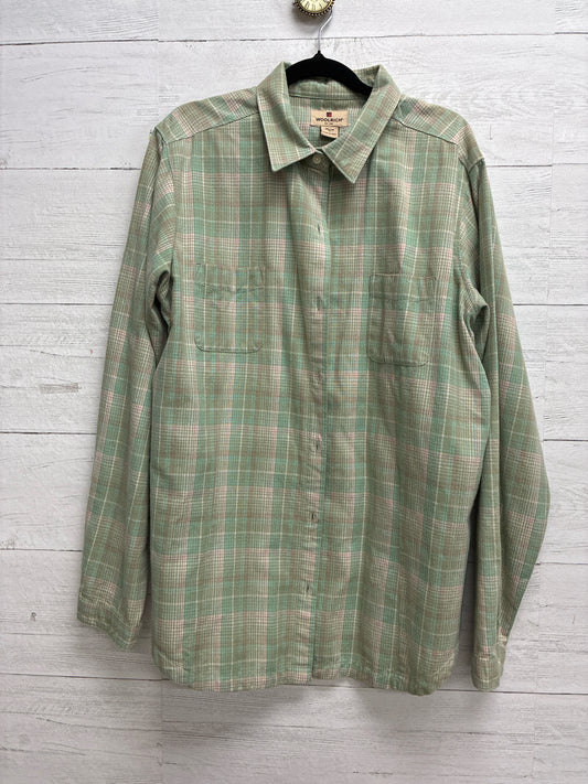 Size XL Woolrich Green Womens Shirt