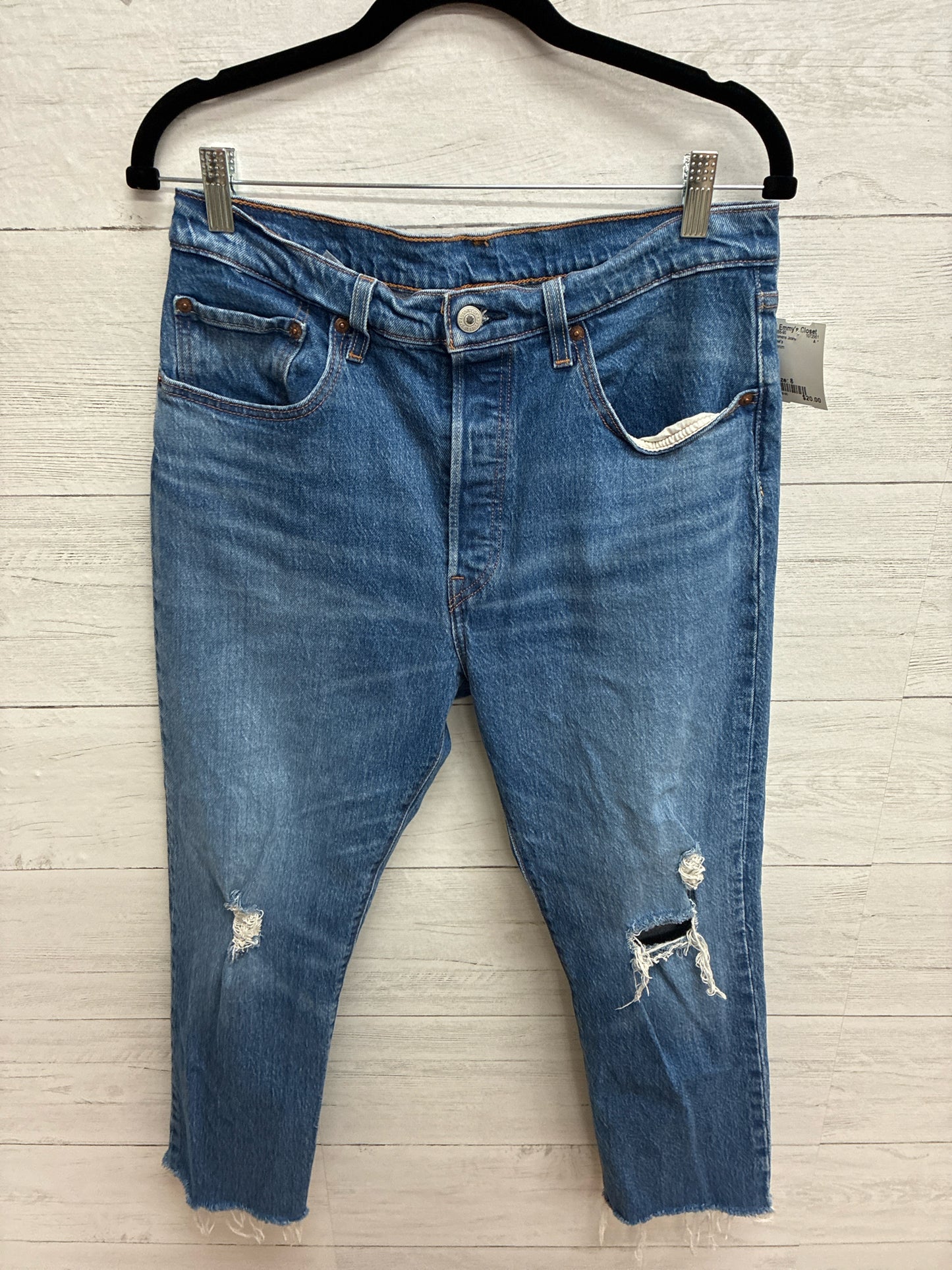 Size 8 Levi's Denim Womens Jeans