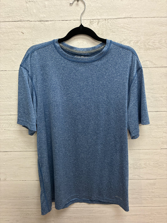 Size L Eddie Bauer Blue Mens Shirt