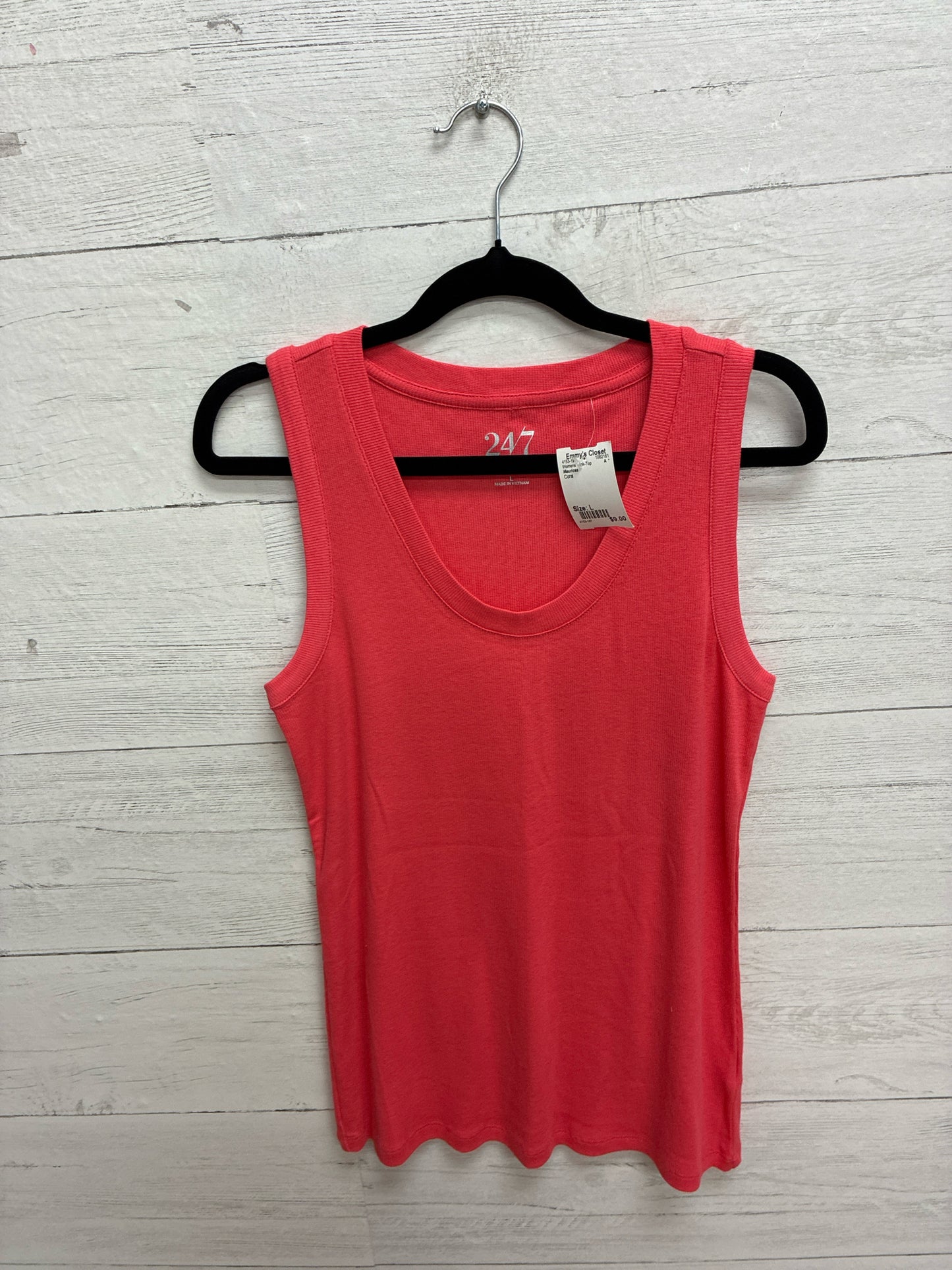Size L Maurices Coral Womens Tank-Top