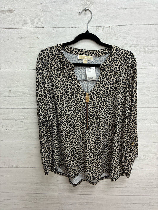 Size L MICHAEL ANIMAL PRINT Womens Shirt