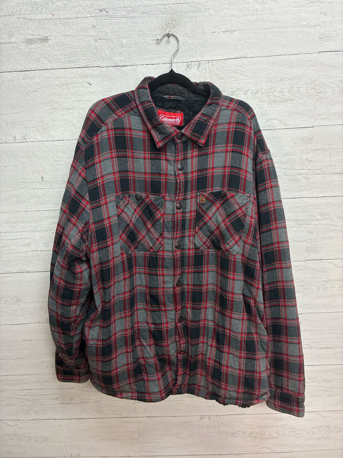 Size XXL coleman black/red Mens Jacket