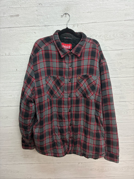 Size XXL coleman black/red Mens Jacket
