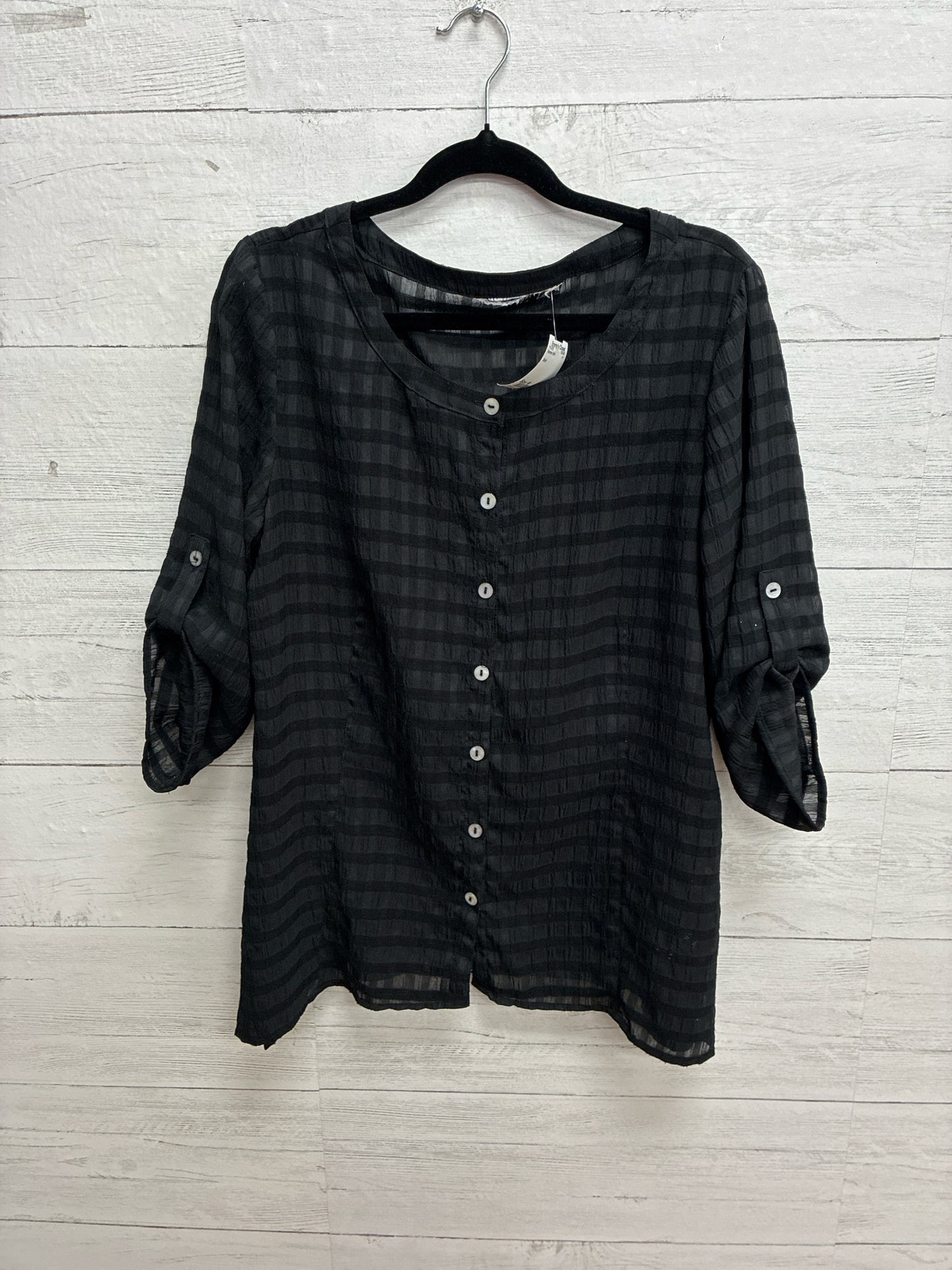 Size M Black Womens Shirt
