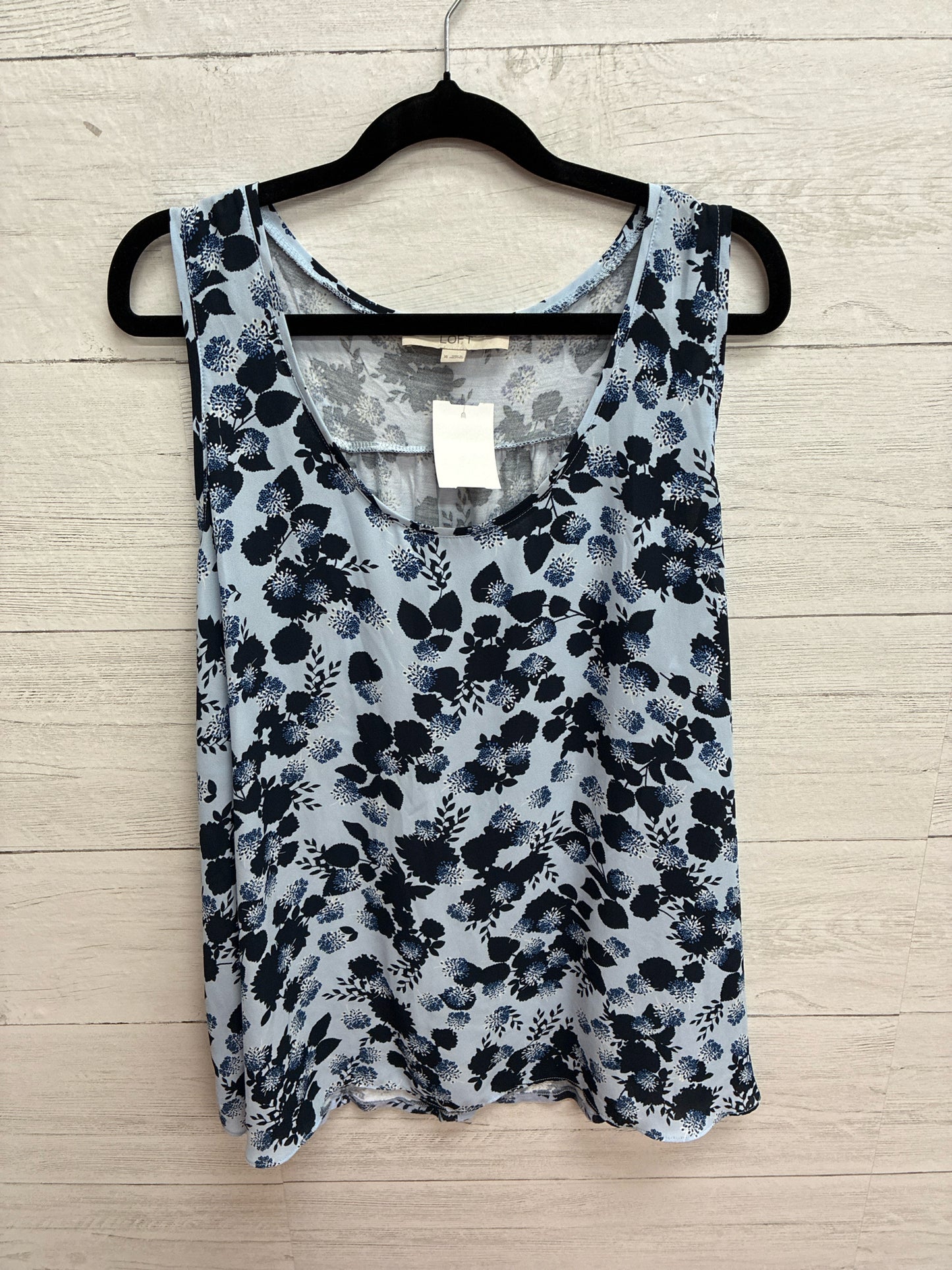 Size XL Loft Blue Womens Tank-Top