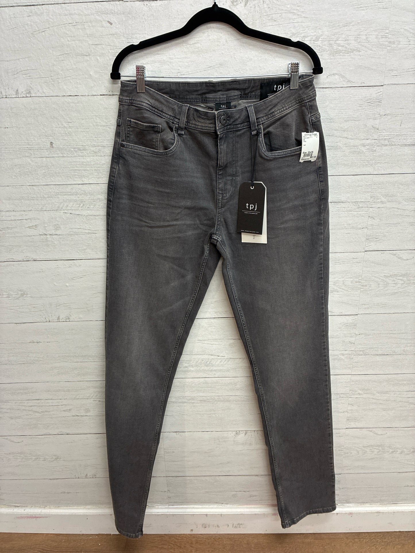 Size 32x36 tpj Grey Mens Jeans