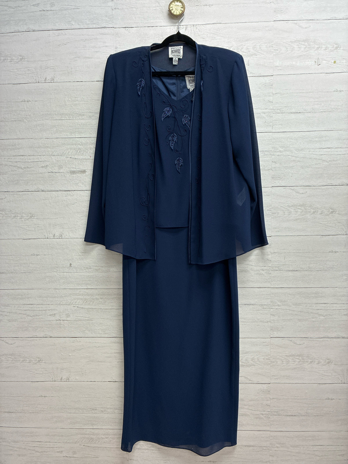 Size 12 R&M Richards Navy Dress/Evening Wear