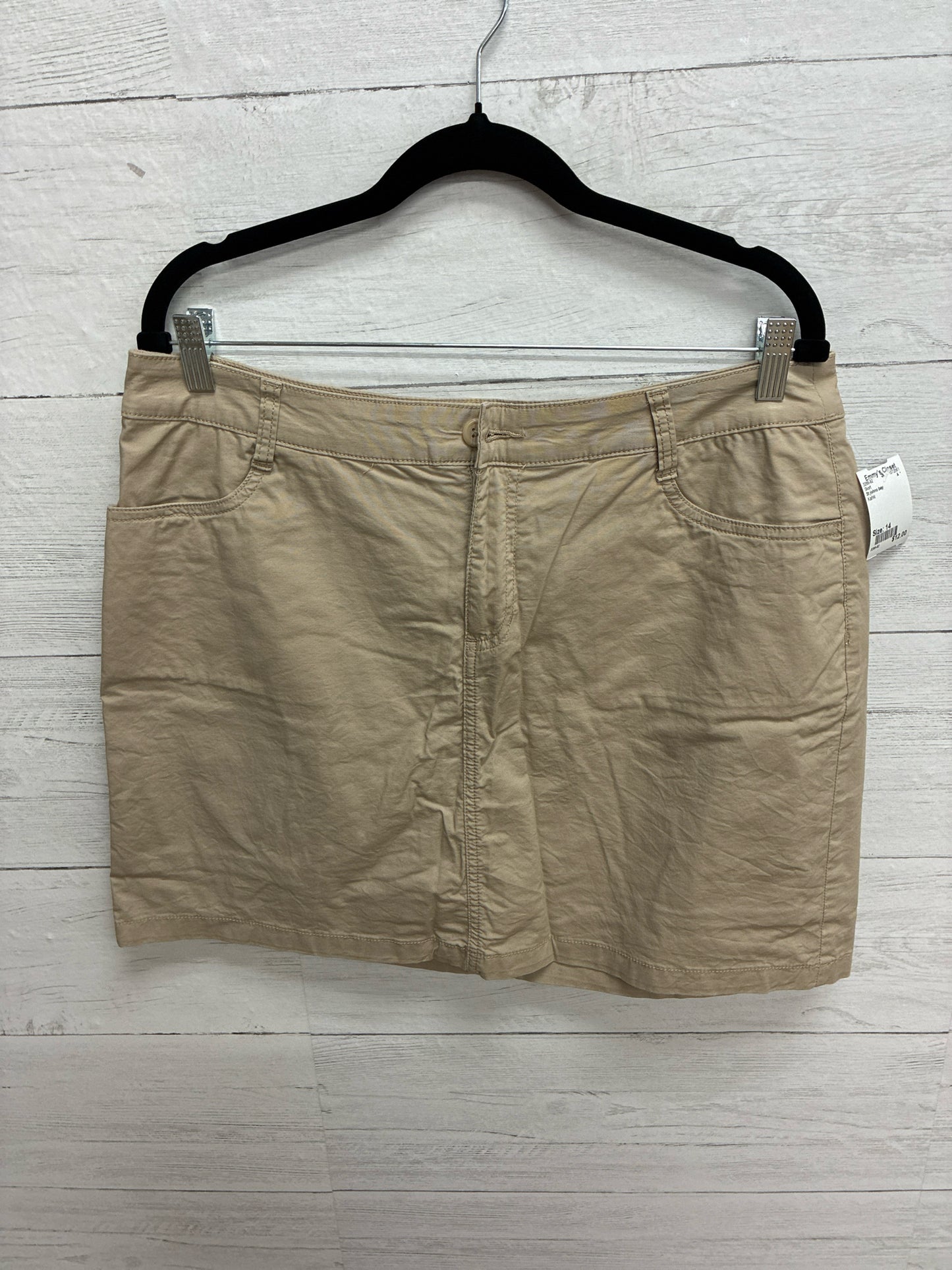 Size 14 St johns bay Kahki Skort
