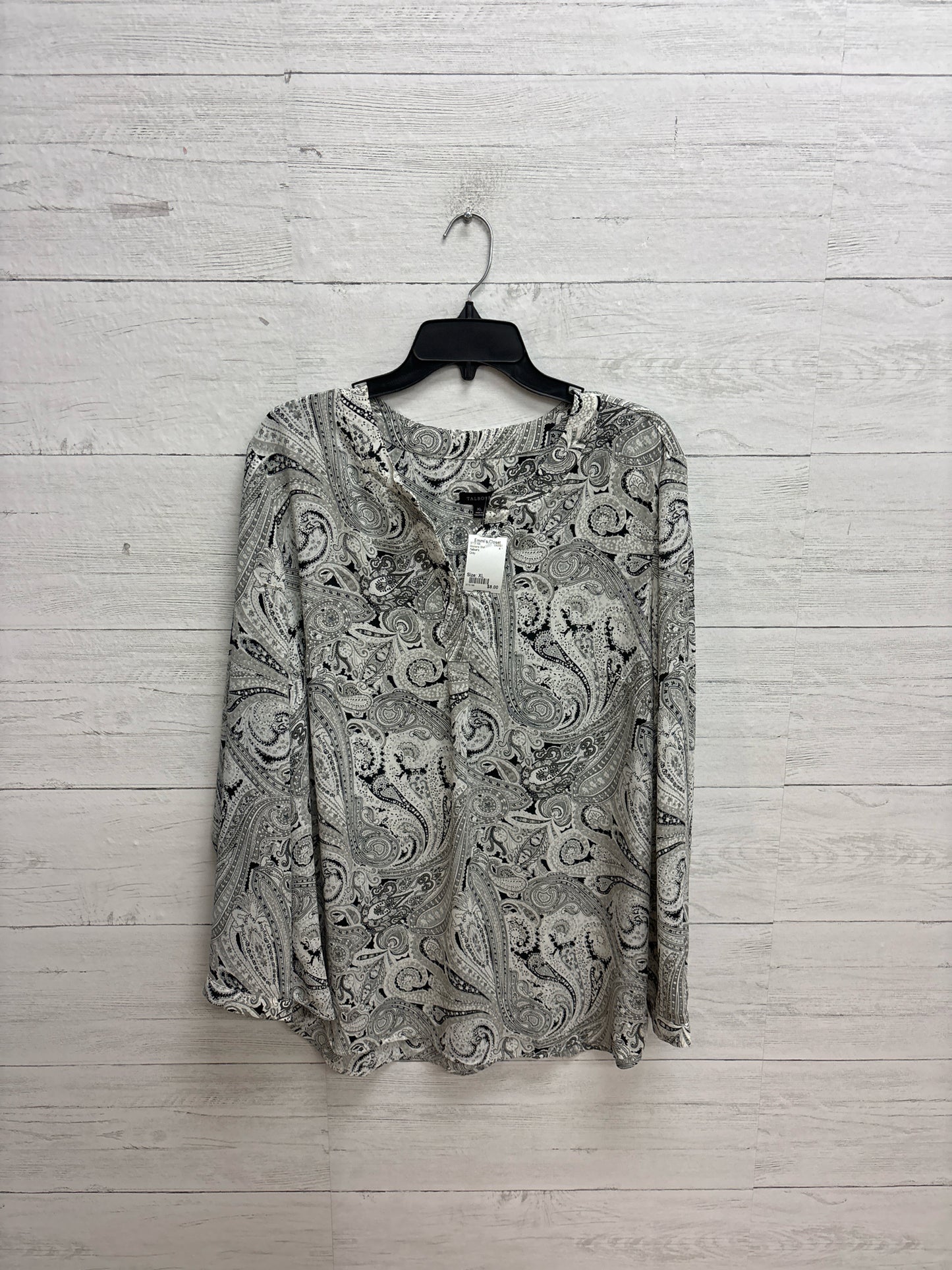 Size XL Talbot's Grey Womens Shirt