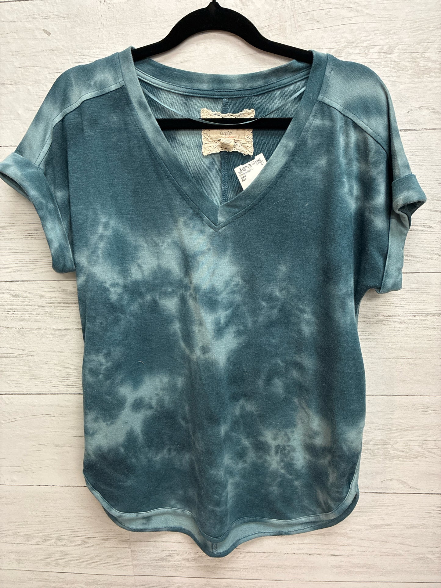 Size M cupio Blue Womens Shirt