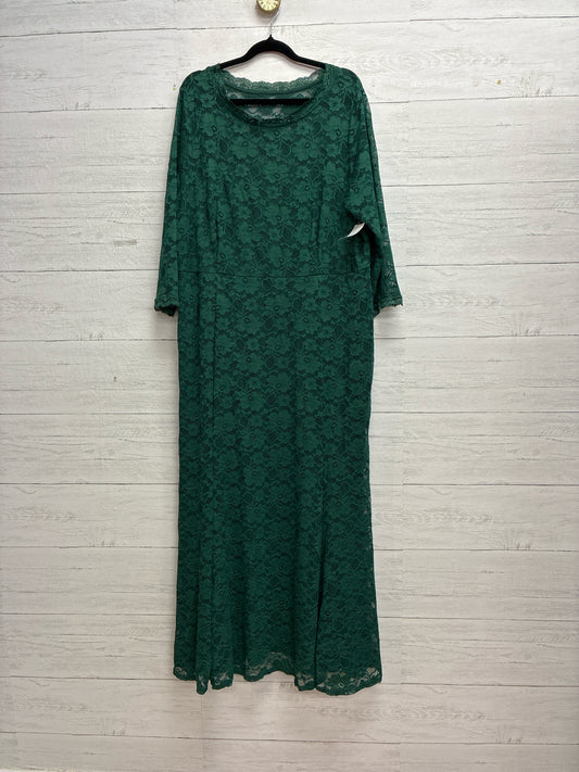 Size 20 Pinup Fashion Green GOWN