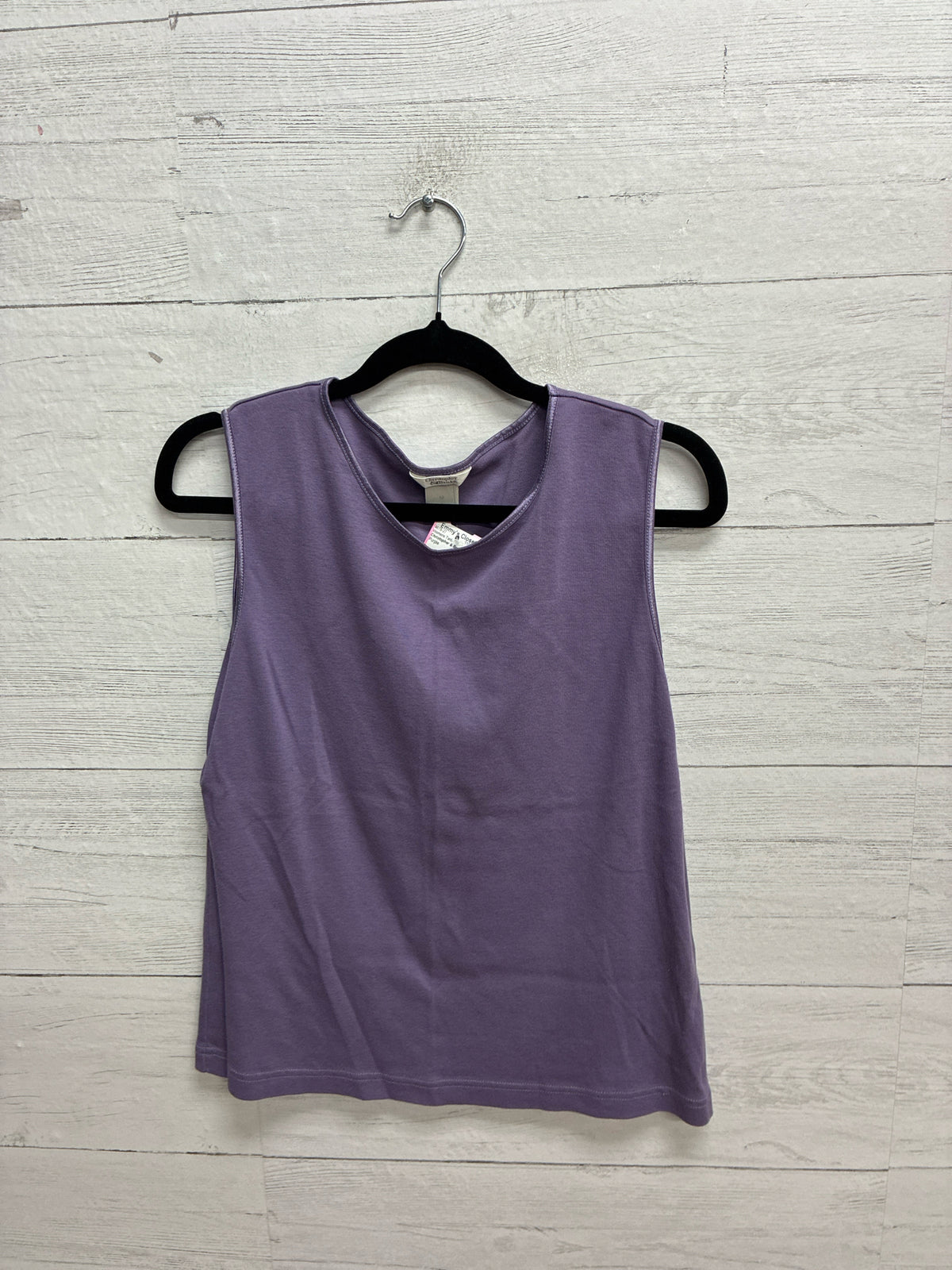 Size M Christopher & Banks Purple Womens Tank-Top