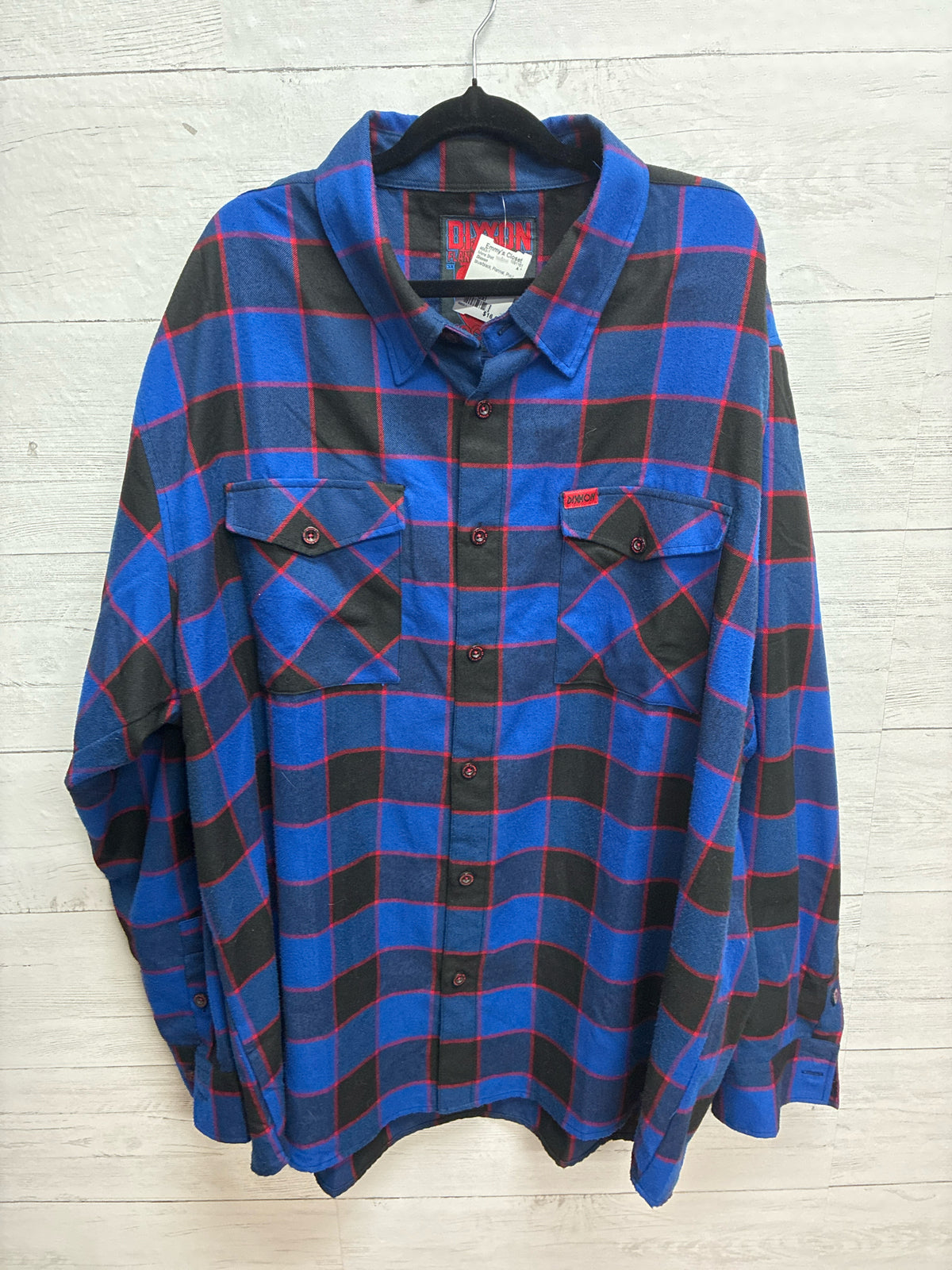 Size 3xl Dixxon blue/black Mens Shirt