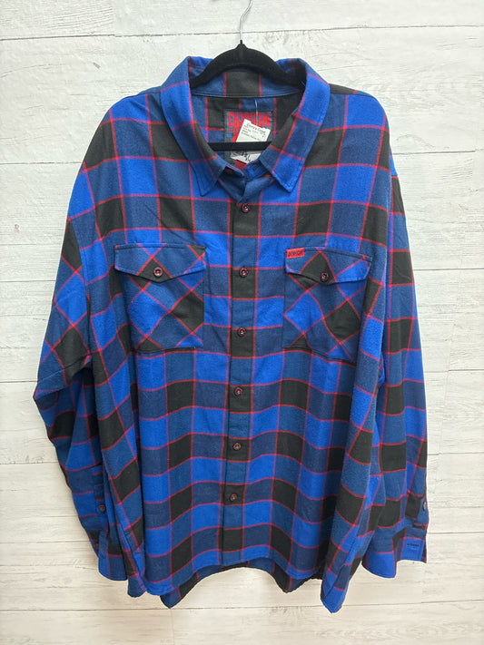 Size 3xl Dixxon blue/black Mens Shirt