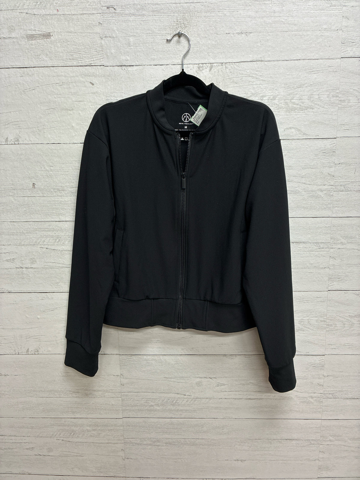Size M MOVE THEOLOGY Black Womens Jacket