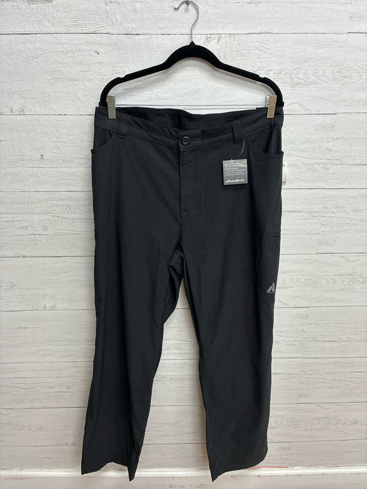 Size 24W Eddie Bauer Black Womens Leggings