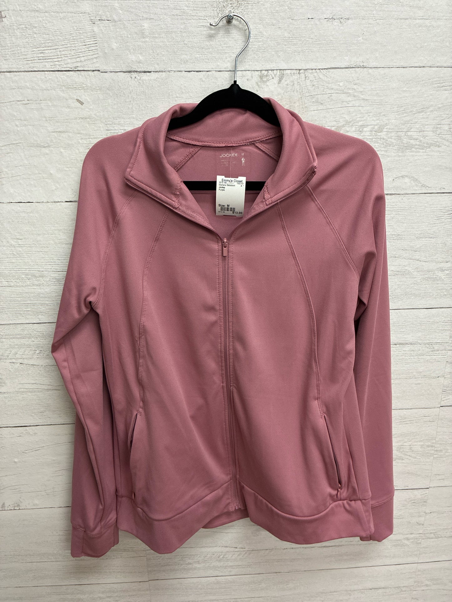 Size M Jockey Purple Womens Sweatshirt