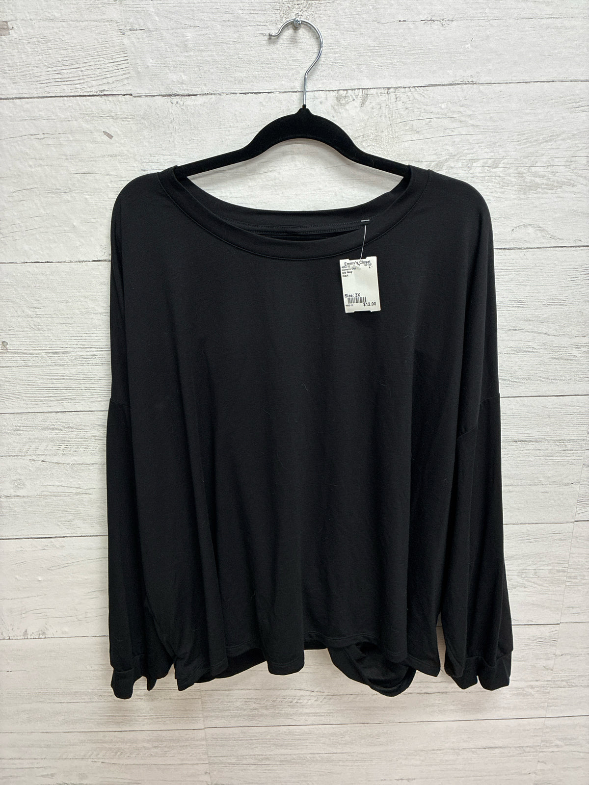 Size 3X Old Navy Black Womens Shirt