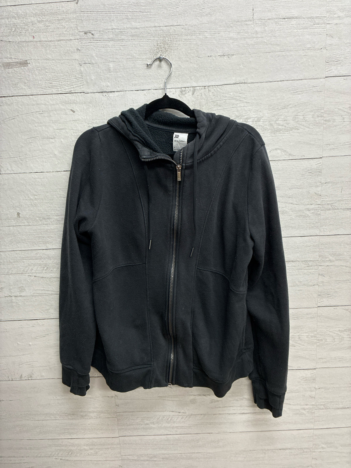 Size M ALL IN MOTION Black Womens Shirt