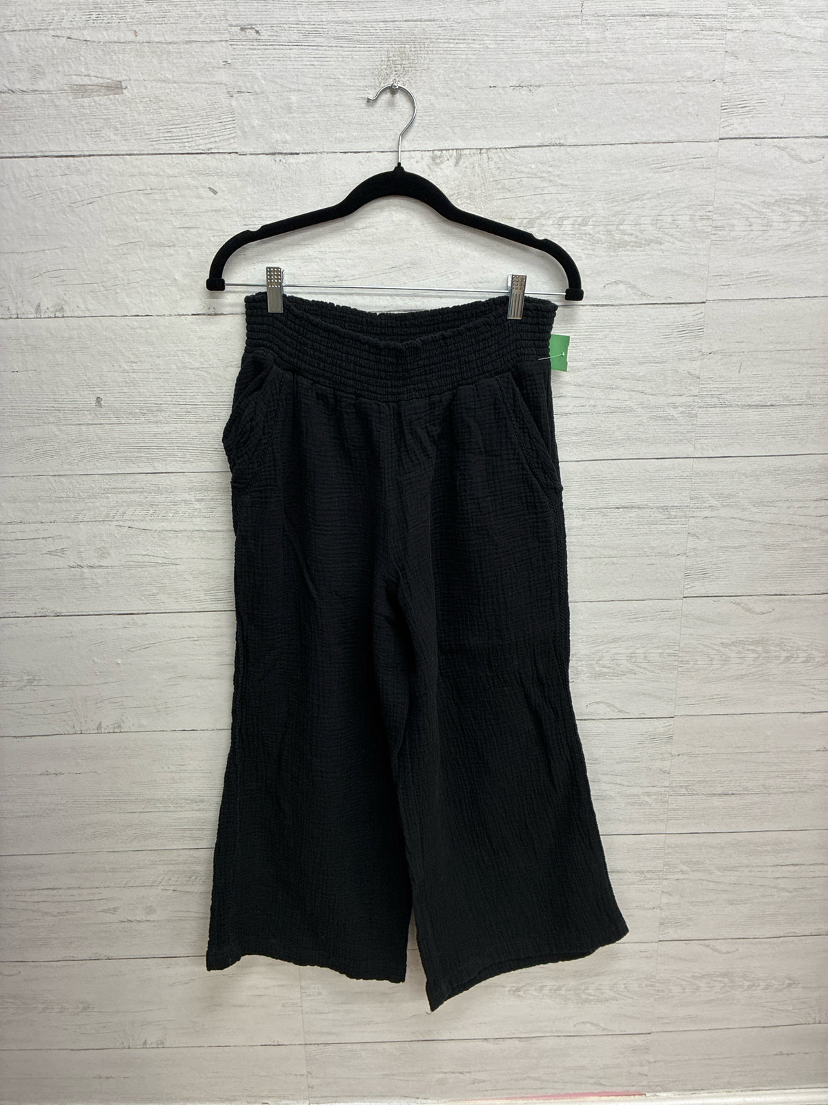Size M Sol Bome Black Womens Pants