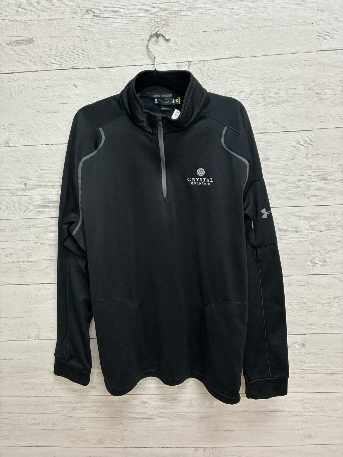 Size XL UNDER ARMOR Black Mens Sweatshirt