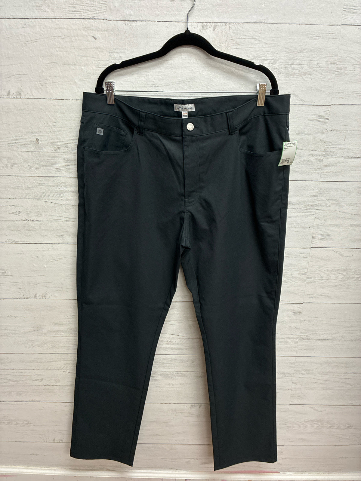 Size 38/32 Peter Millar Black Mens Athlesure Pants