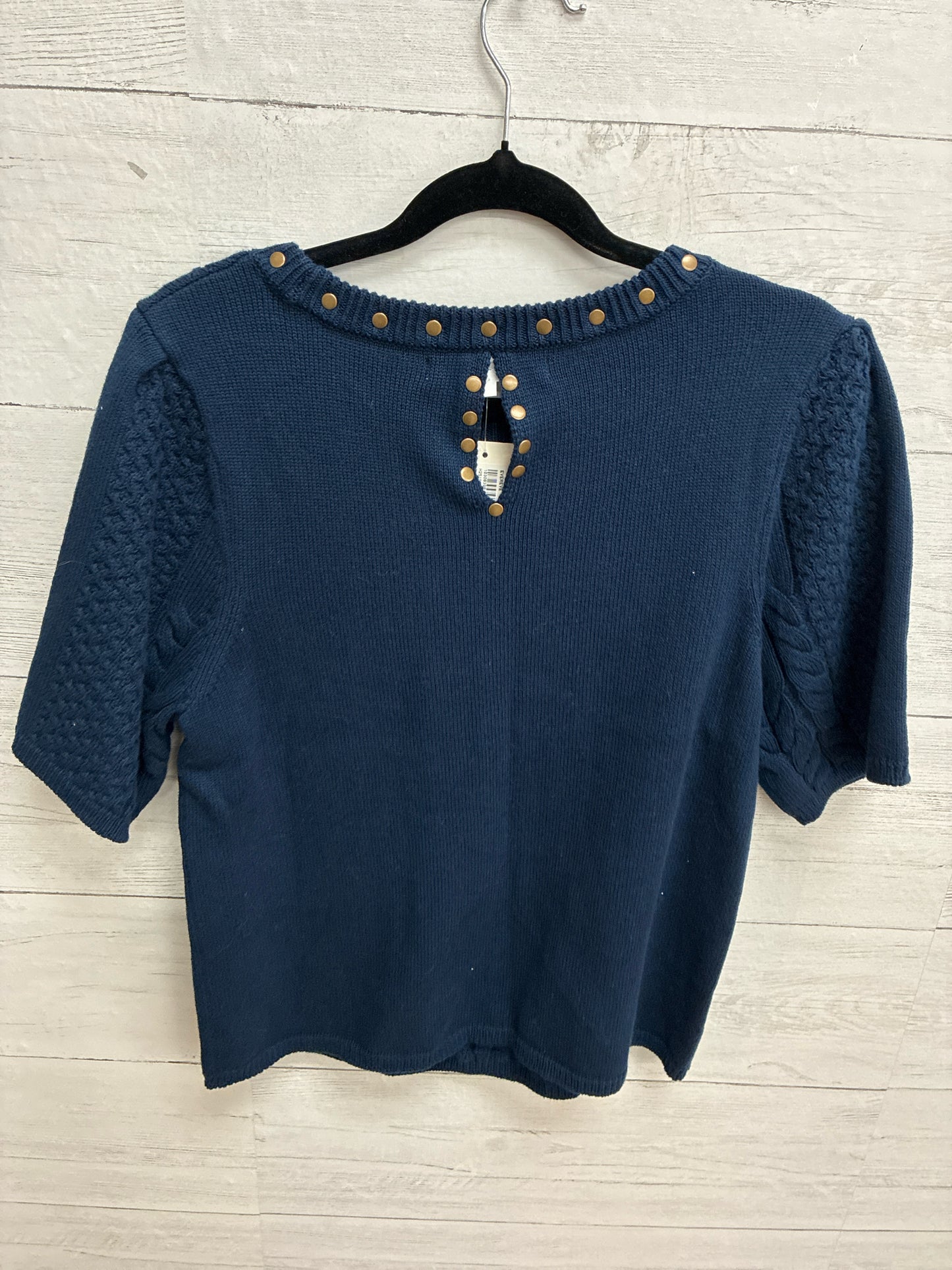 Size M Melissa Nepton Navy Womens Sweater