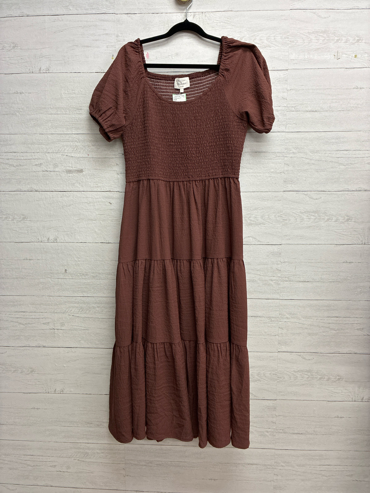Size L BOHME Brown Dress/Evening Wear
