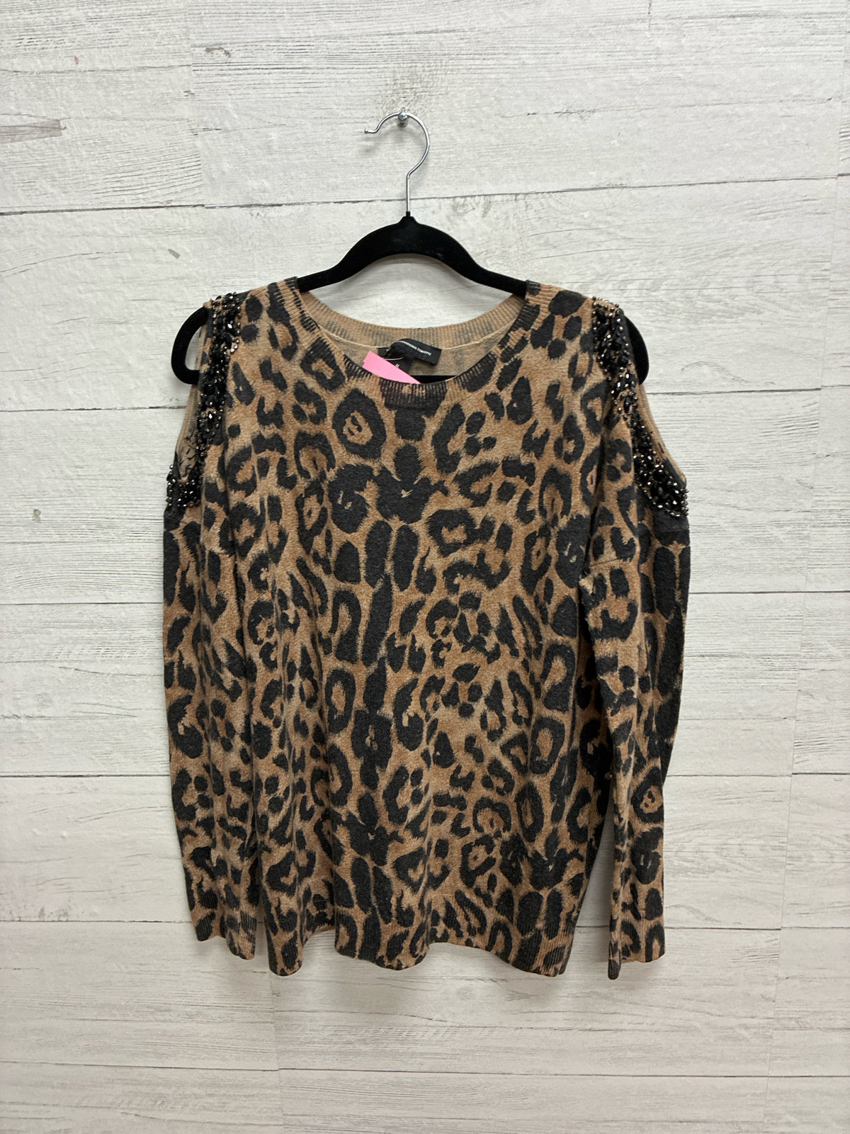 Size M INC ANIMAL PRINT Womens Sweater