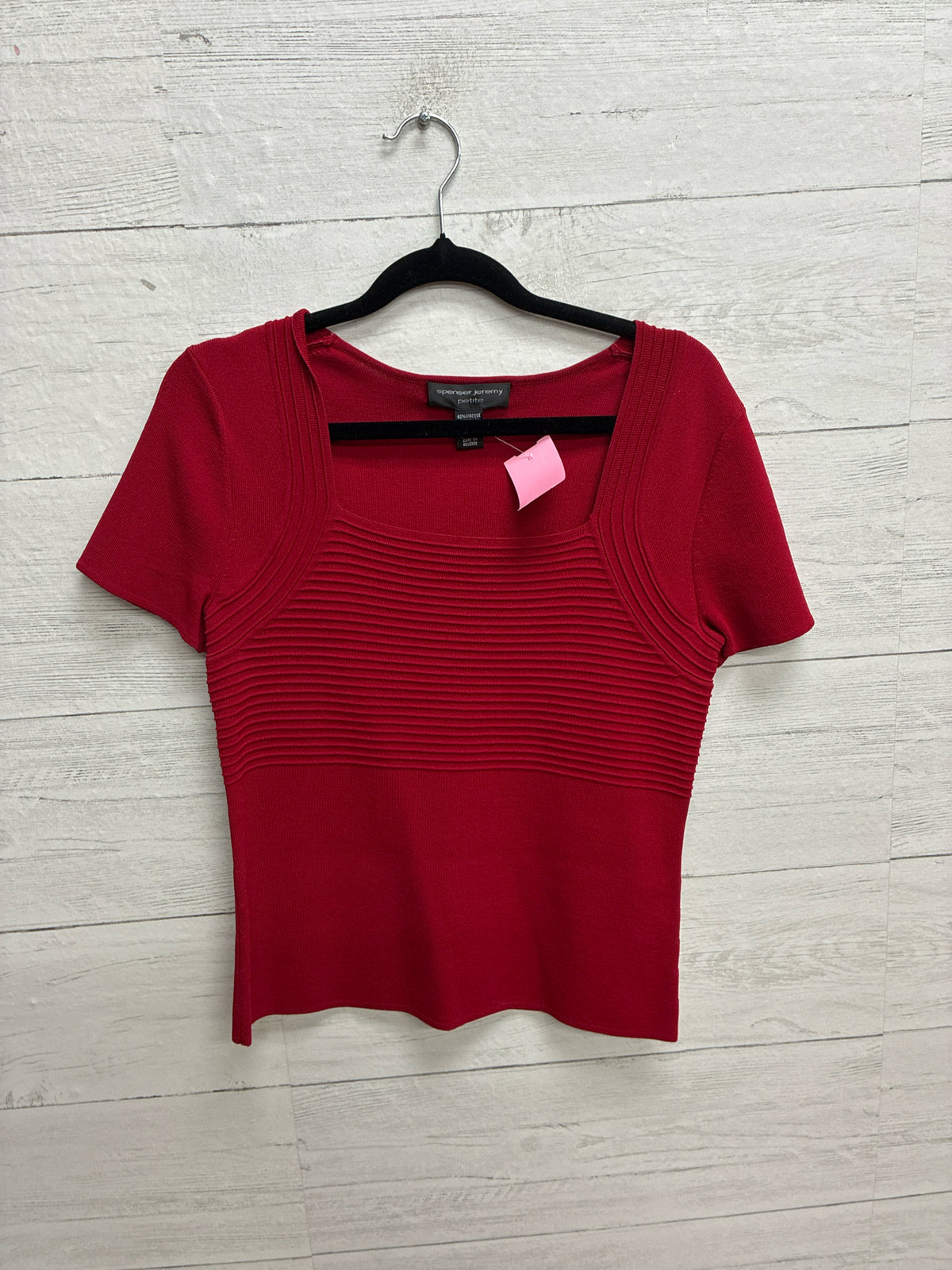 Size PM Spenser Jeremy Red Womens Shirt