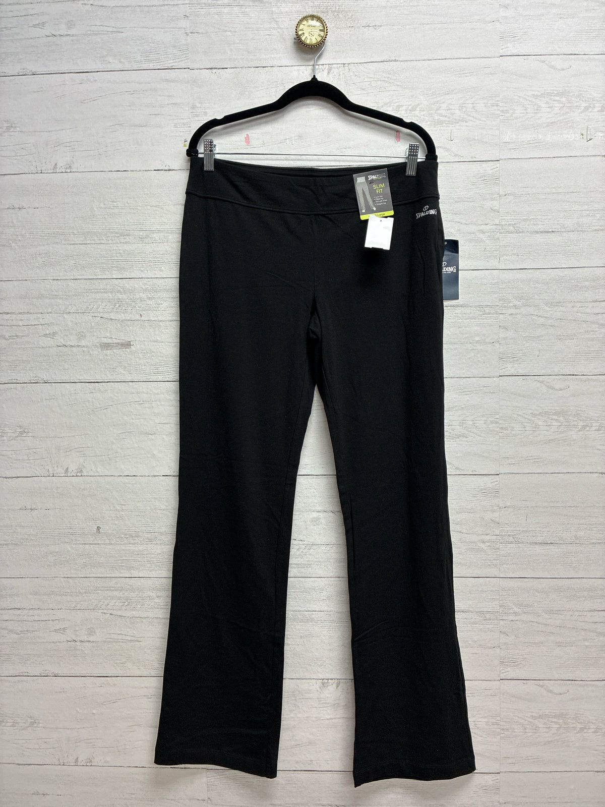 Size XL Spalding Black Womens Leggings