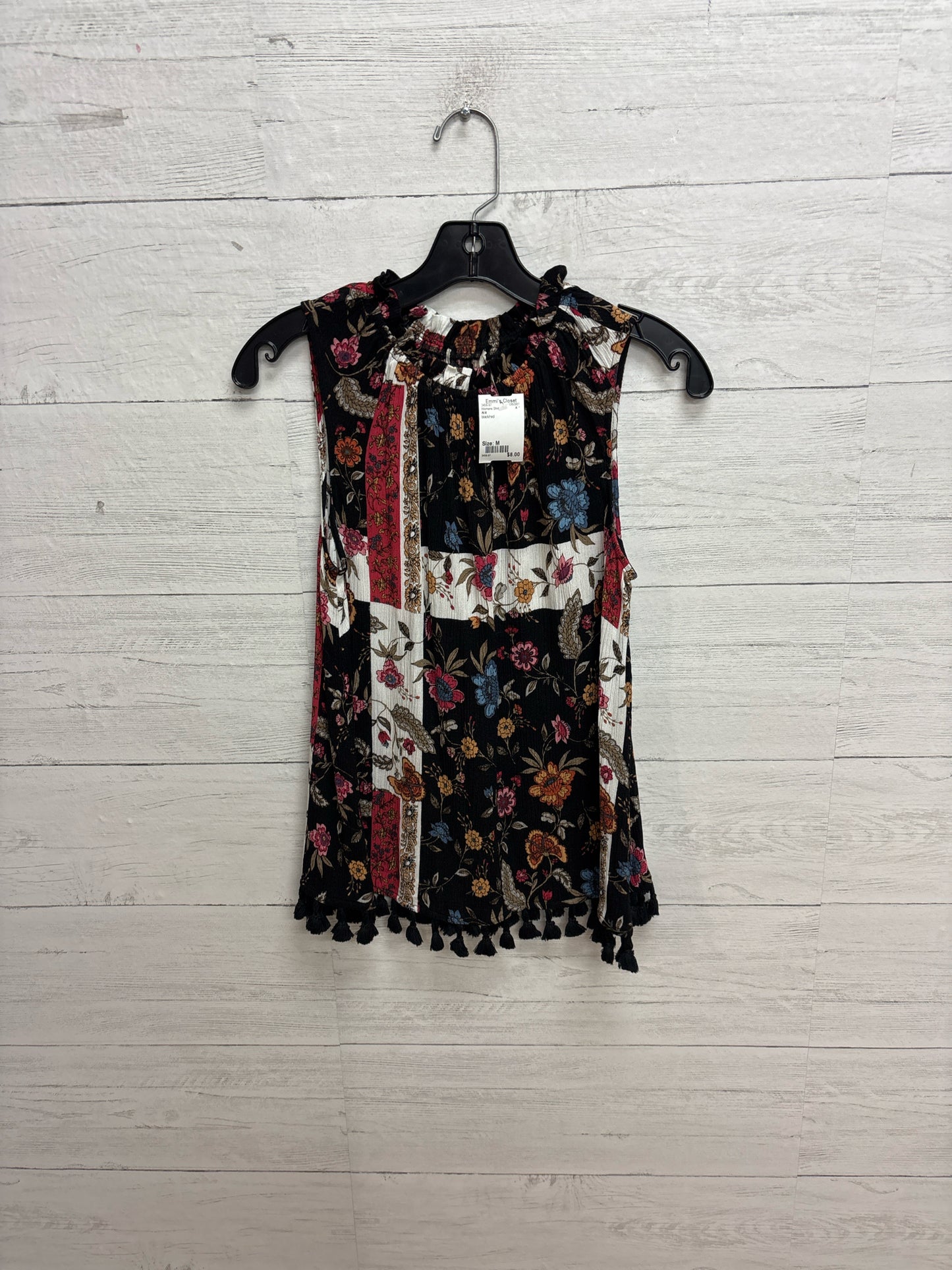Size M N/A black/red Womens Shirt