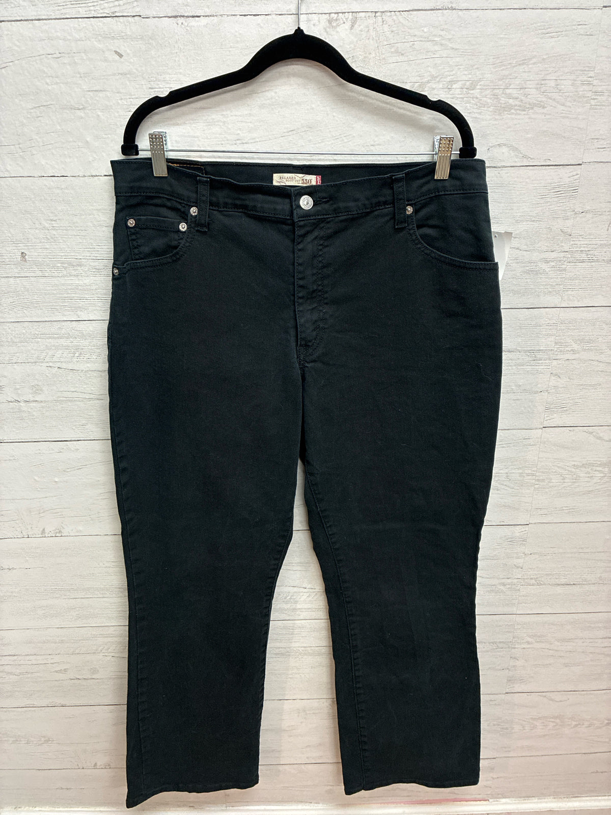 Size 16 Levi's Black Womens Jeans