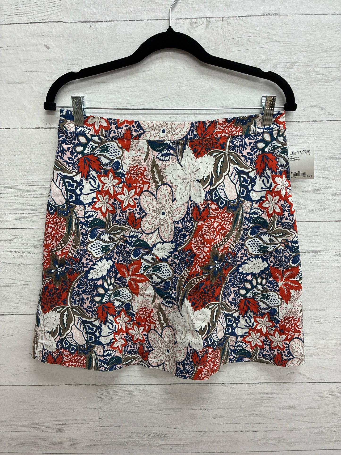 Size M Margaret M blue/orange Skirt