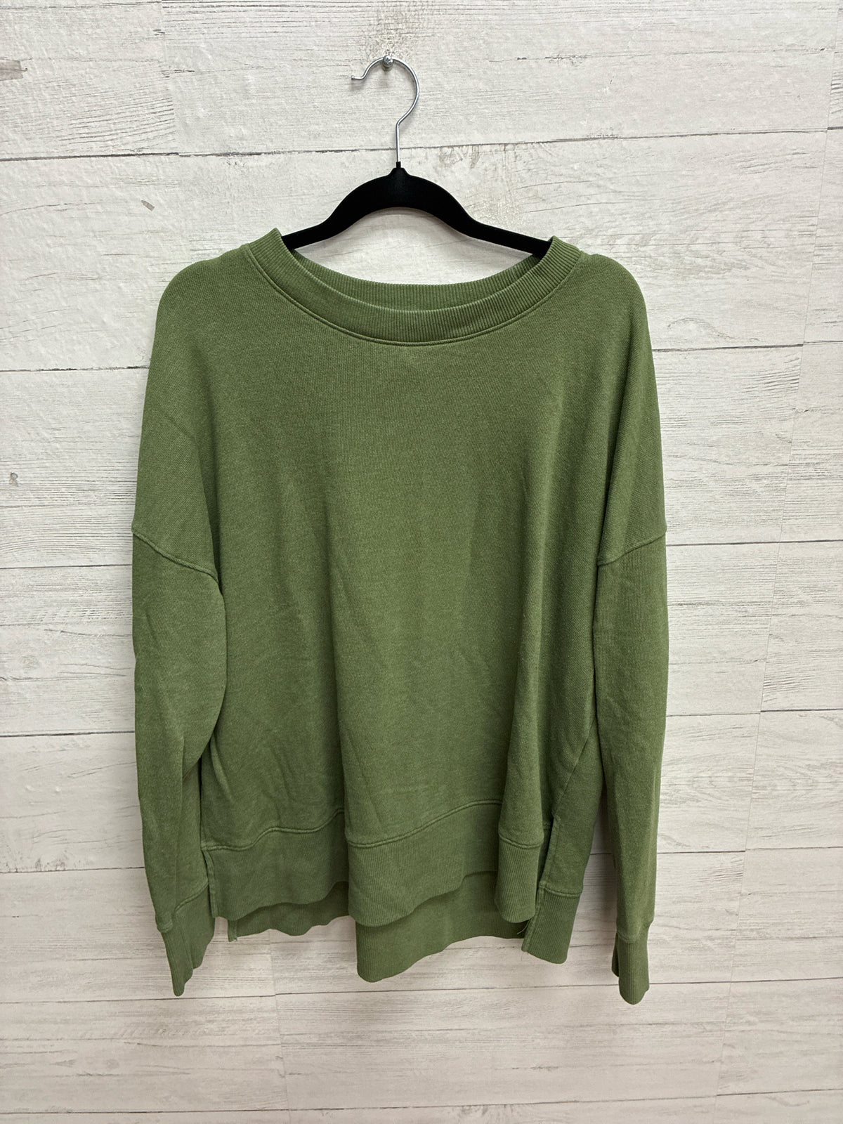 Size L Time & True Green Womens Sweater