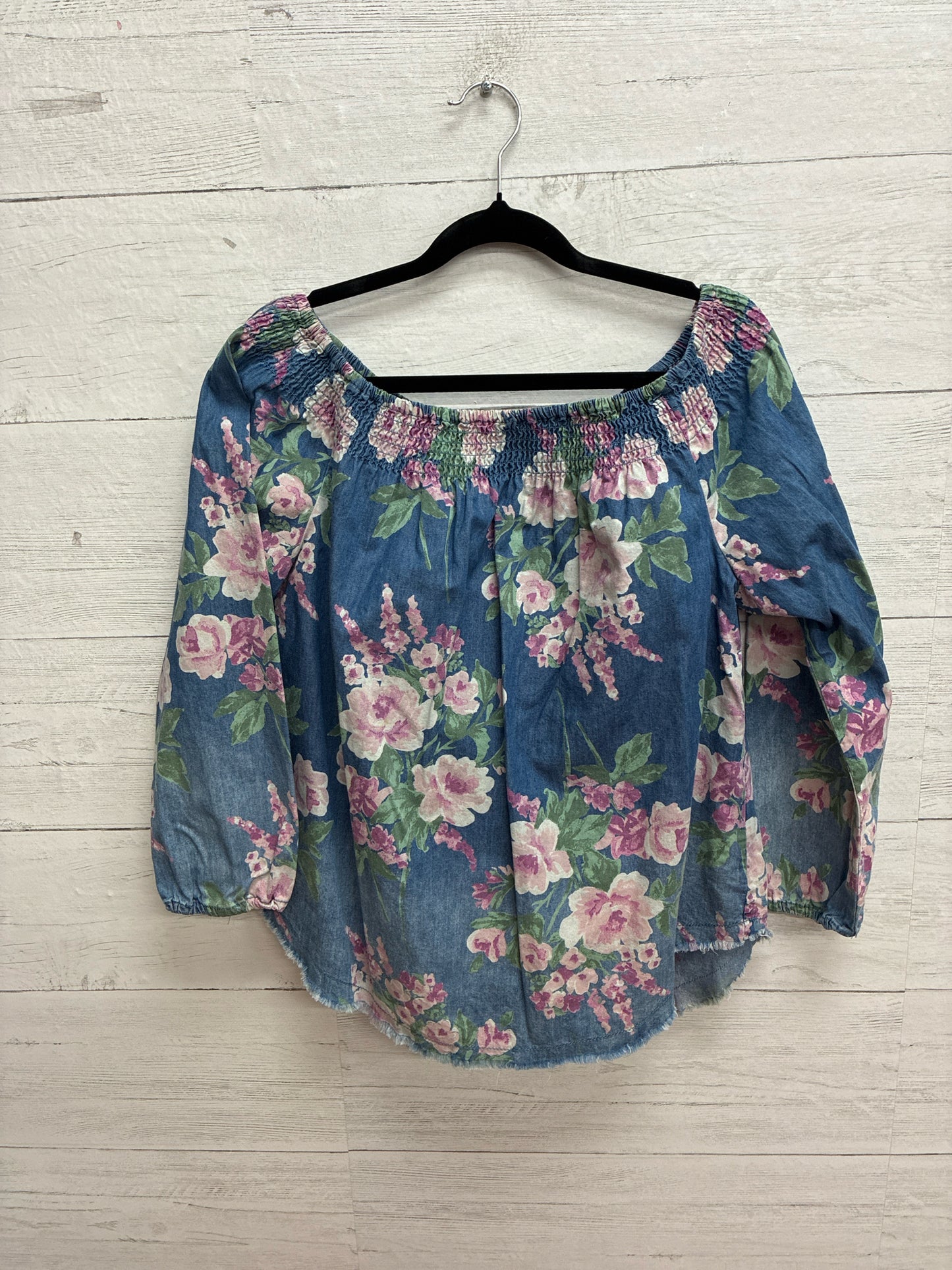 Size M Tribal Jeans Blue Womens Shirt