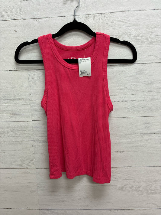Size XS N/A Pink Womens Tank-Top