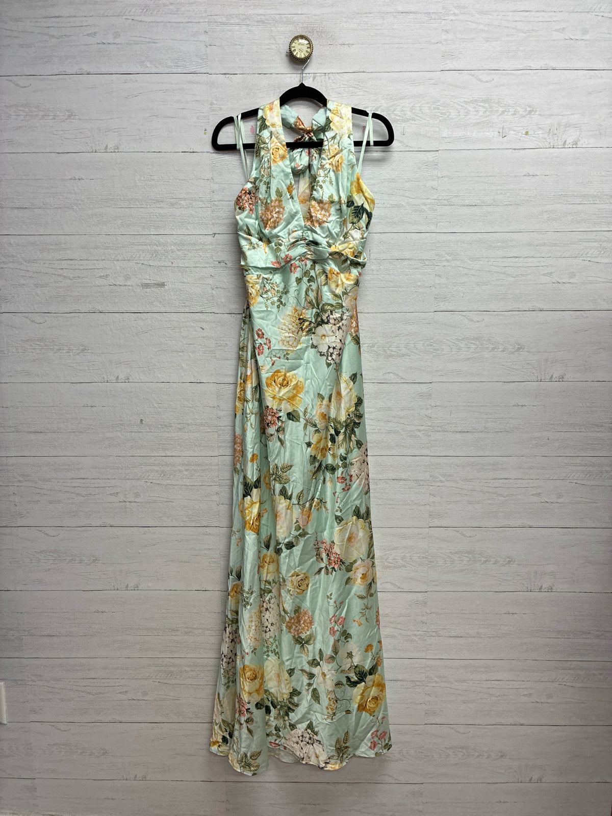 Size L Seni & Cade Aqua GOWN